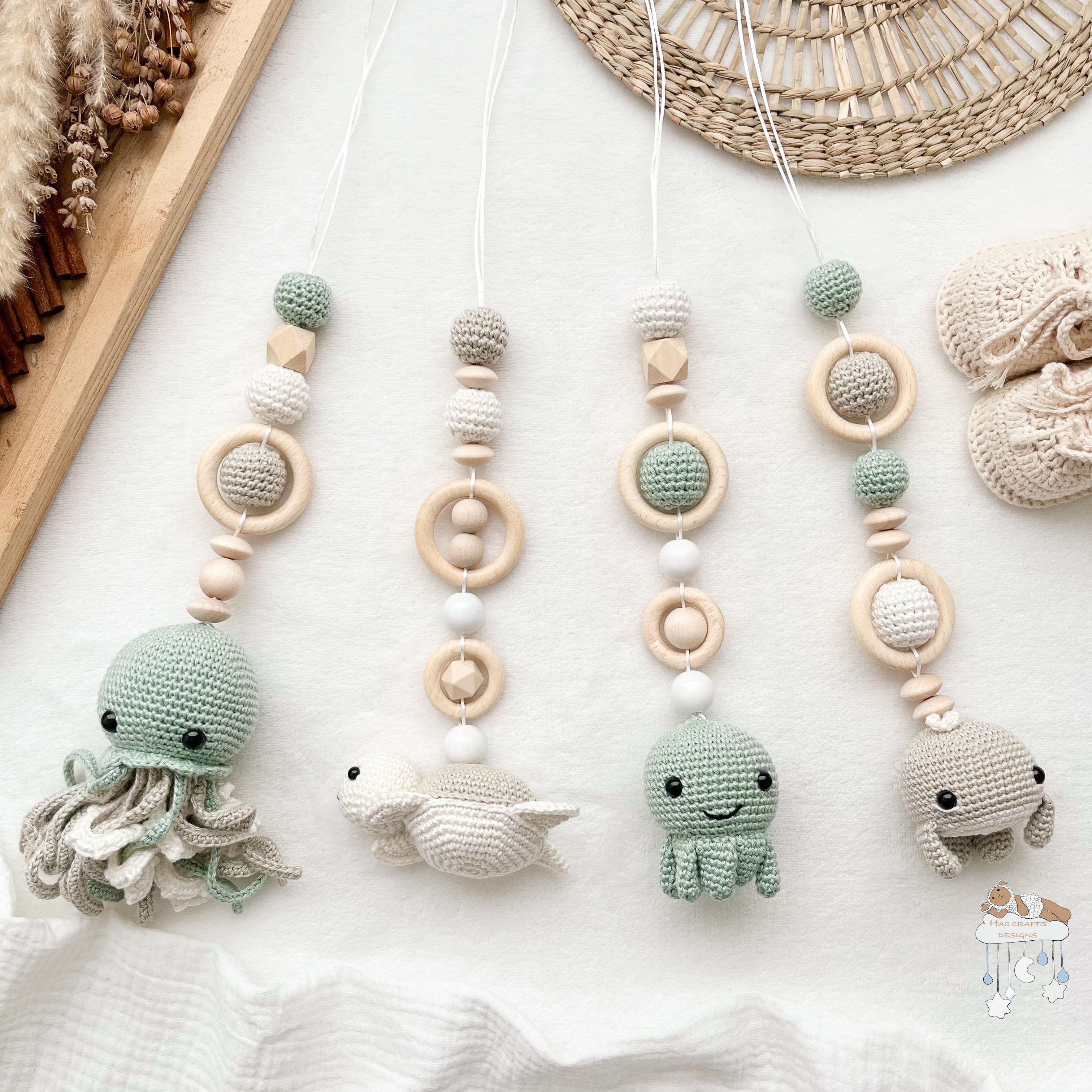 Meerestiere Babygym AnhÀnger
