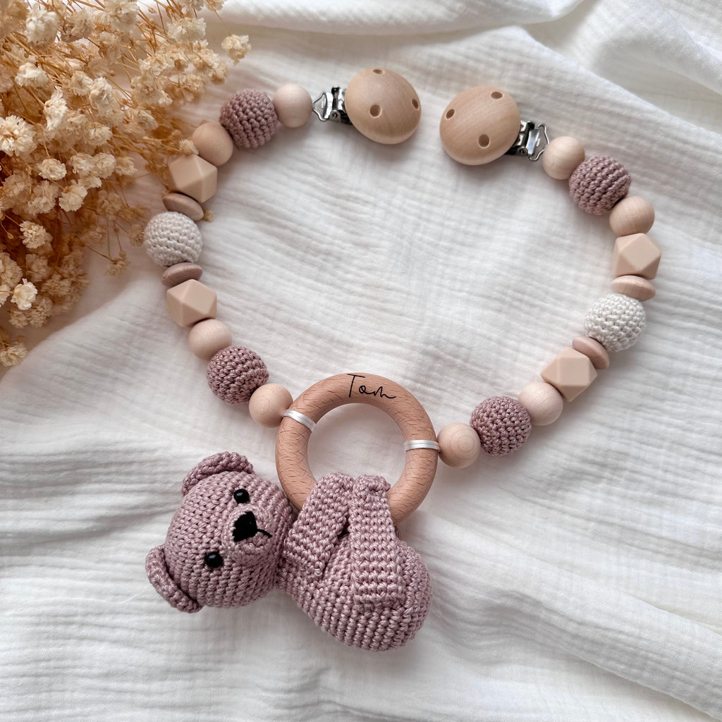 Teddybär | Newborn Set | Taupe & Creme