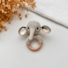Load image into Gallery viewer, Elefant Newborn Set | Greige und Blau
