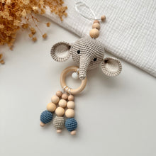 Load image into Gallery viewer, Elefant Newborn Set | Greige und Blau
