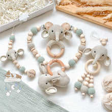 Load image into Gallery viewer, Elefant Newborn Set | Graubeige und Mint
