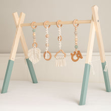 Load image into Gallery viewer, Babygym with Pendant Set in Mint
