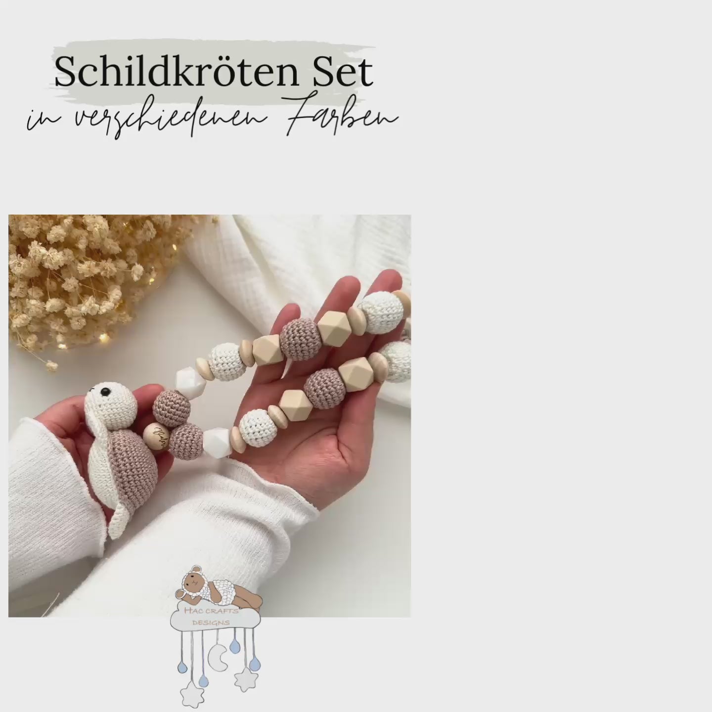 Schildkröte Newborn Set | Mint