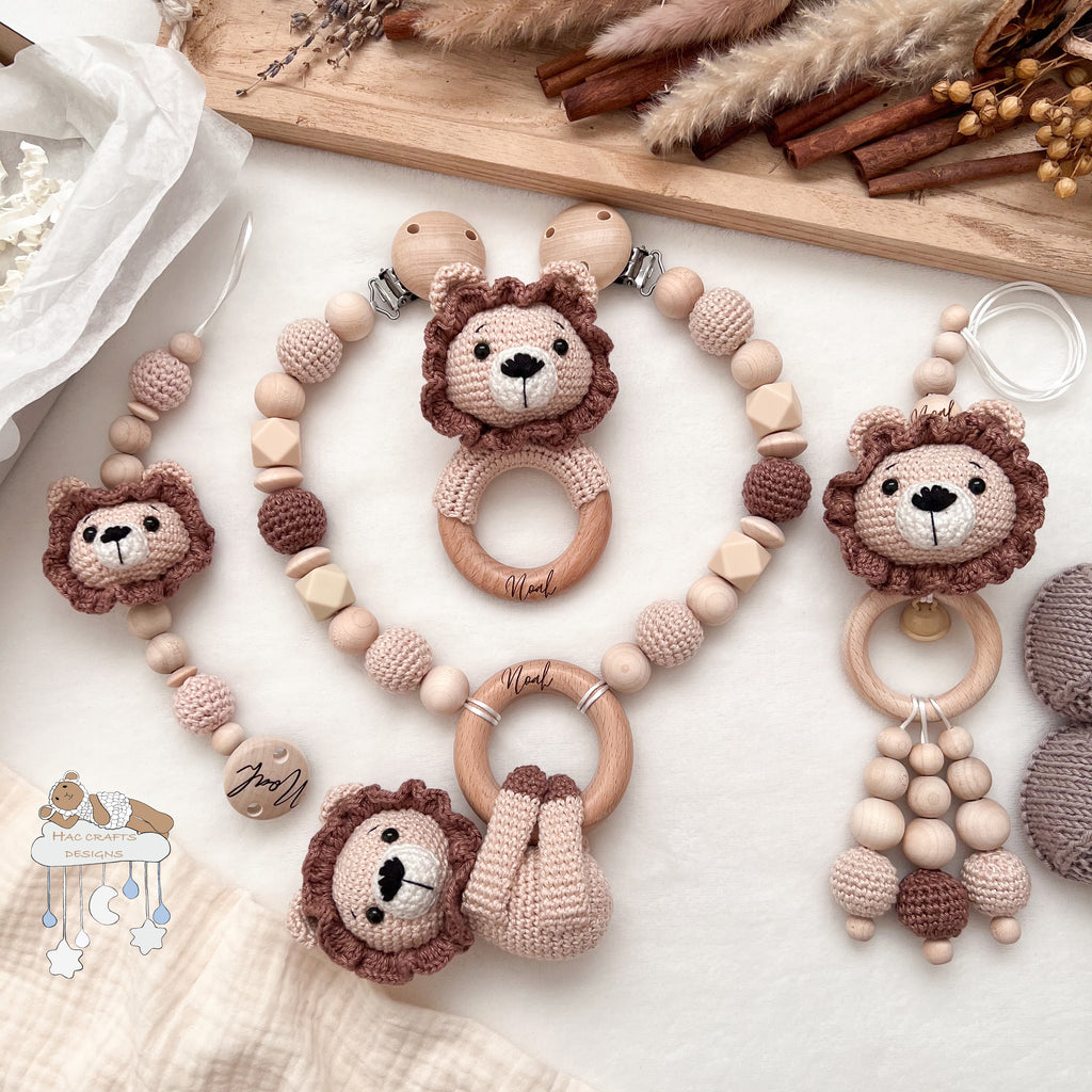 Löwe Newborn Set | Nude